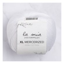 La Mia XL Mercerized 33759 2 Beyaz El Örgü İpi