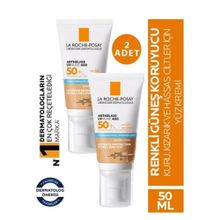 La Roche-Posay Anthelios Uvmune 400 Oil Control Fluid SPF50+ Tinted 2 Adet 50 ml Güneş Kremi