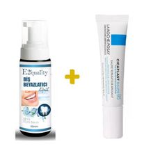 La Roche Posay Cicaplast Baume B5 15 ml Yatıştırıcı Bakım Kremi+E2'Quality E2'quality Diş Beyazlatıcı Köpük