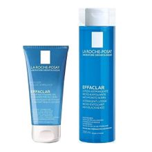 La Roche Posay Effaclar 200 ml Yüz Temizleme Jeli + 200 ml Gözenek Sıkılaştırma Etkili Tonik