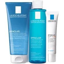 La Roche Posay Effaclar Güneş Korumalı Akne Bakım Seti, Effaclar Duo SPF 30, Jel, Tonik