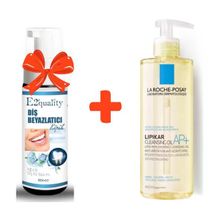 La Roche Posay Lipikar Cleansing Oil 400 ml Vücut Yıkama Yağı+E2'Quality E2'quality Diş Beyazlatıcı Köpük