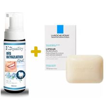 La Roche Posay Lipikar Surgras 150 gr Bakım Sabunu+E2'Quality E2'quality Diş Beyazlatıcı Köpük