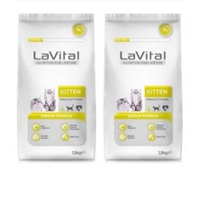 La Vital 2x1,5 kg Kitten Somonlu Yavru Kedi Maması
