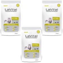La Vital Kitten Somonlu Premium 3x1.5 kg Yavru Kedi Maması