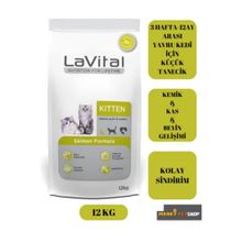 La Vital Kitten Somonlu Yavru Özel 12 kg Kedi Maması