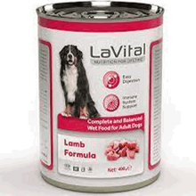 La Vital Kuzu Etli Konserve Yetişkin 400 gr Köpek Maması