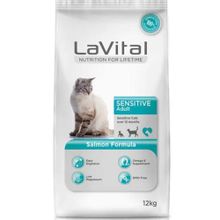 La Vital Somonlu Yetişkin 12 KG Kuru Kedi Maması