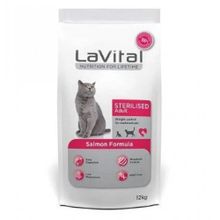 La Vital Sterilised Somon ve Balıklı Kısırlaştırılmış 12 KG Kuru Kedi Mama