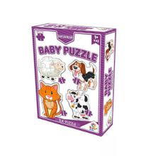 Laço Games 2+3+4+5 Parça Baby Hayvanlar Puzzle