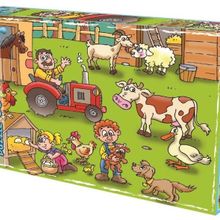 Laço Kids Çiftlik 50 Parça Kutu Puzzle