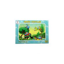Laço Kids Frame Komik Taşıtlar Puzzle