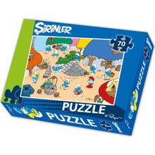 Laço Şirinler 70 Parça Puzzle