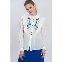Lafaba 17Y014746 Beyaz Kadın Gömlek