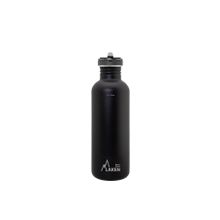 Laken LKBSF100NE Çelik Basic 1 lt Siyah Flow Kapak Şişe Suluk