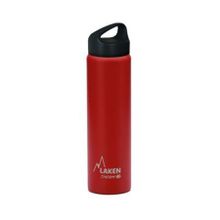 Laken LKTA10R Kırmızı 1 lt Çelik Klasik Termos