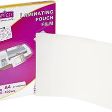 Lamiess 100'lü A-4 216x303 mm 150 Mıc.mat Polyester Laminasyon Filmi