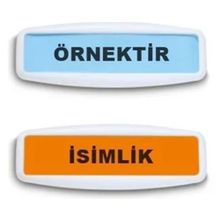 Lamiess Lms 7005 25'li Mıknatıslı Yaka İsimliği