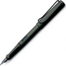 Lamy 17M Siyah Safarı Metal Klips M Uç Mat Dolma Kalem