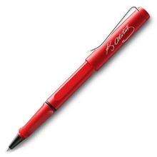 Lamy 316 Safari Kırmızı Atatürk İmzalı Roller Kalem