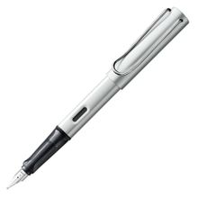 Lamy Al-Star Alüminyum F Uç Whitesilver Gümüş Dolma Kalem