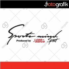 Land Rover Sports Mind Oto Sticker