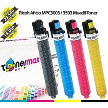 Lanier MP C3504 Sarı Muadil Toner