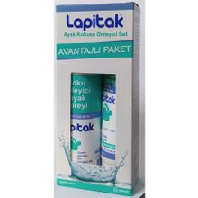 Lapitak Ayak Kokusu Önleyici Set Avantajlı Paket Koku Krem ve Sprey