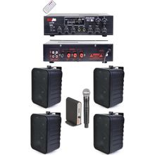 Lastvoice Black Large Plus Paket-3 Hoparlör ve Anfi Anons Ses Sistemi Seti