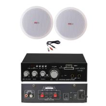 Lastvoice Ekonomi Ceiling Paket-2 Anfi ve Tavan Hoparlörü Seti