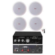 Lastvoice Ekonomi Ceiling Paket-4 Anfi ve Tavan Hoparlörü Seti