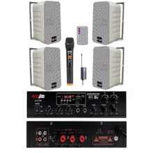 Lastvoice Large Plus Paket-3 Hoparlör ve Amfi Anons Ses Sistemi Seti
