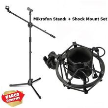 Lastvoice MS04 Mikrofon Standı ve Filtreli Shock Motun Seti