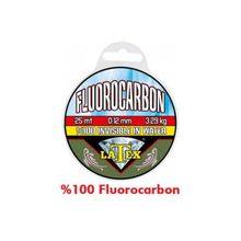 Latex Fluorocarbon 25 mt 0.14 mm Effe Misina