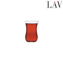 Lav 30020 6'lı Cam Çay Bardağı Seti