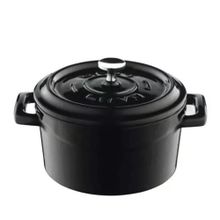 Lava 10 cm Yuvarlak Mini Döküm Demir Trendy Tencere