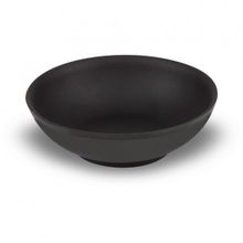 Lava 14 cm Siyah Döküm Yuvarlak Çorba Kasesi