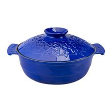 Lava 26 cm Mavi Majolica Anatolia Selçuklu Güveci