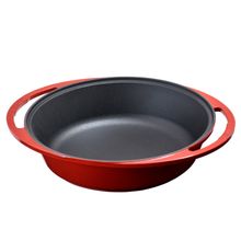 Lava Döküm 27 cm Kırmızı Kızartma Tavası