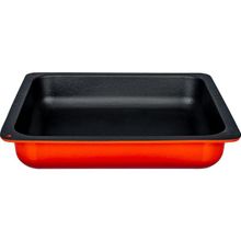 Lava Döküm GN 2/3 İç Renk Siyah Ölçü 35x32 cm Kırmızı Gastronorm Küvet