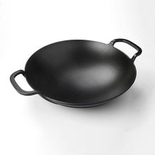 Lava LV ECO WOK 38 38 cm Metal Kulplu Siyah Döküm Wok Tava