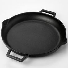Lava Metal Kulplu 26 cm Yuvarlak Döküm Demir Kızartma Tavası