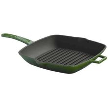 Lava Metal Saplı 26x32 cm Yeşil Izgara Tava