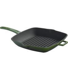 Lava Metal Saplı 28x28 cm Yeşil Izgara Tava
