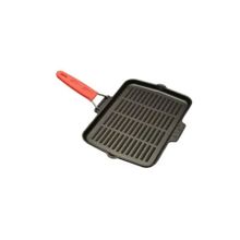 Lava Metal Silikon Sapli Dokum 21x30 cm Kırmızı Izgara Tava