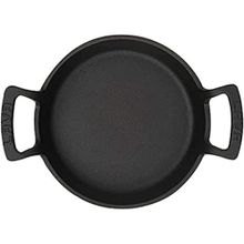 Lava MRS10104 Siyah 16 cm Yuvarlak Kulplu Yumurta Sahanı Döküm Tava