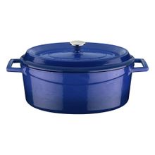 Lava Trendy Mavi 21x27 cm Oval Tencere