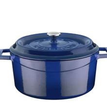 Lava Trendy Mavi Döküm 24 cm Demir Tencere