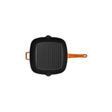 Lava Turuncu 26x32 cm Metal Saplı Grill Tava