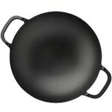 Lava Wok 38 cm Metal Kulplu Tava